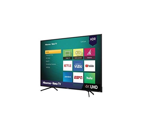 Hisense 75pulgadas Class 4K UHD LED Roku Smart TV HDR 75R6E1(Reacondicionado)