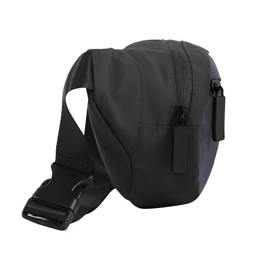Riñonera NAUTICA Negro Azul Marino Urbano