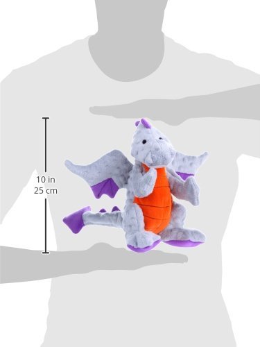 GoDog Dragons con tecnología de protección para masticar, Gris, Large