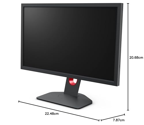 BenQ Zowie XL2411K - Monitor para Juegos (24 Pulgadas, 144 Hz, 1080 p, Base más pequeña, Soporte ergonómico, Ajuste XL para Compartir)