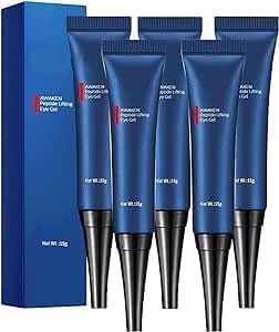 TXYakoc 2024 New OpenEyes Awaken Peptide Lifting Eye Gel - Reduce Puffiness and Dark Circles - Set of 5 x 15g