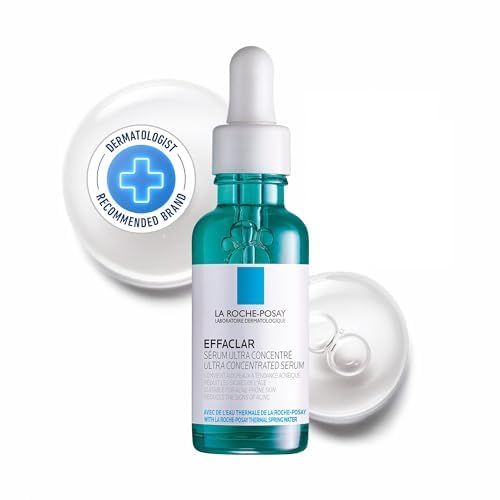 La Roche-Posay Effaclar serum anti imperfecciones + Effaclar Gel Microexfoliante Gel Limpiador Facial y Corporal, 400 ml