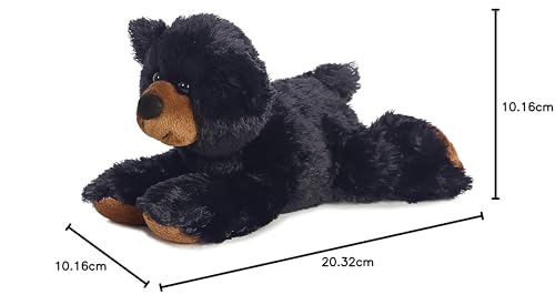 Aurora Plush Sullivan Black Bear Mini Flopsie 8 by Aurora