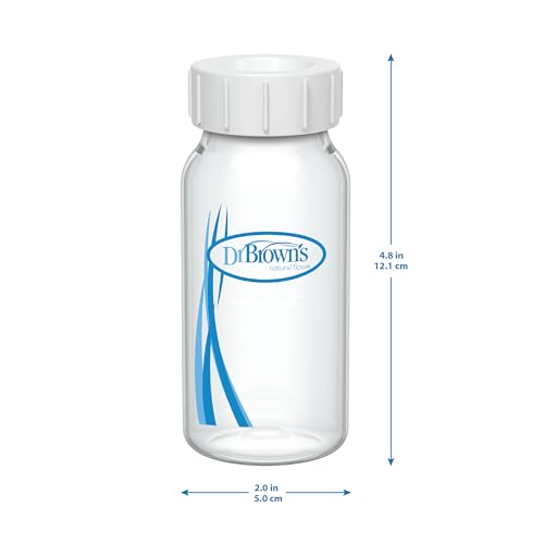 Botellas de Almacenamiento y Recolección de Leche Materna Dr. Brown's 4 Onzas Paquete de 4