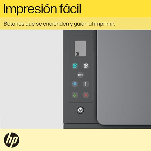 HP Impresora Multifuncional Smart Tank 580, Tinta Continua, Color, Wi-Fi, Dúplex (Doble Cara) Manual, Impresión Desde Smart App, 2 años de Garantía (1F3Y2A)