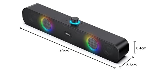 Bocina Bluetooth Hora RGB 10W Batería 2400mAh para Interior y Hogar
