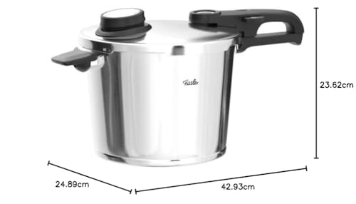 Olla de Presión Fissler Vitavit Premium con Inserto de Vapor 6.3 Cuartos