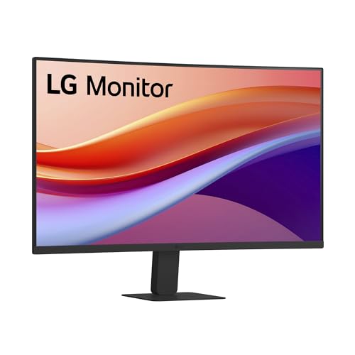 LG Monitor 27U421A-B FHD (1920 x 1080) 27" Curvo Refresh Rate 100 Hz, Tiempo de Respuesta de 5 ms (GtG), Contrast Ratio: 3000:2