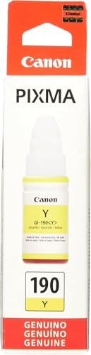 Canon Botella de Tinta GI-190 Amarillo 70ml
