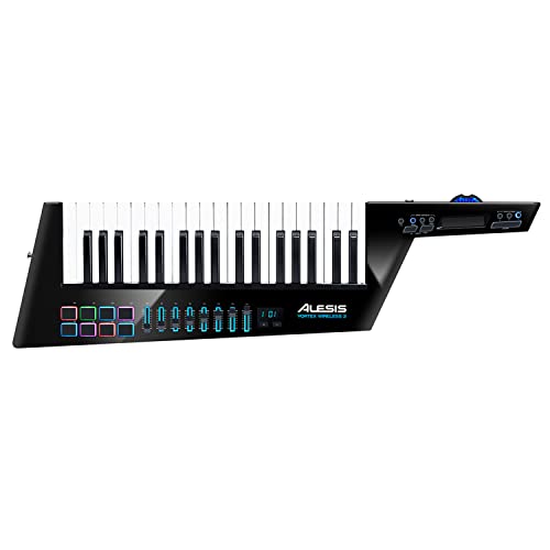 Alesis Vortex Wireless 2 - Keytar Inalámbrico con teclado controlador MIDI USB con sensor de inclinación y un paquete de software profesional