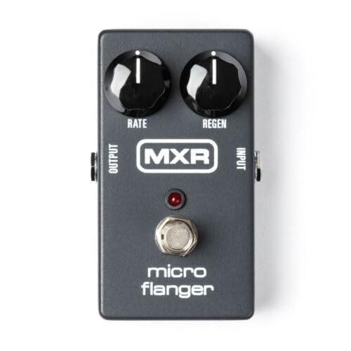 Dispositivo de Efecto MXR M152 Micro Flanger Multicolor para Guitarra