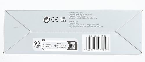 Trimmer Panasonic Gris Mate 39 Configuraciones para Barba, Cabello y Corporal para Hombres