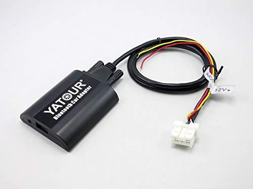Adaptador Bluetooth para Coche Infiniti Digital Auxiliar estéreo con Puerto de Música 3,5 mm para 350Z Almera 1995-2011