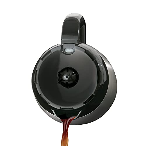 BLACK + DECKER - Cafetera térmica Black & Decker CM2035B para 12 tazas, color negro y plateado