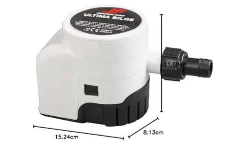 Johnson Pumps 32-47261-002 1250 GPH Ultima Bomba de sentina, 12 V