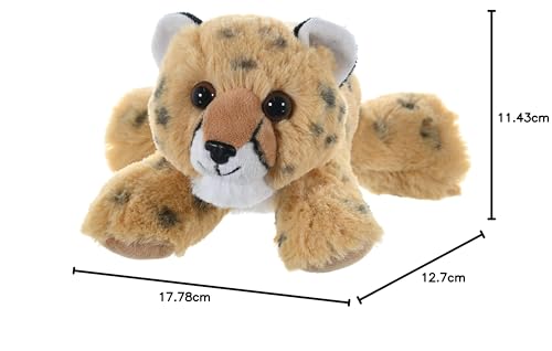 Peluches Wild Republic Leopardo Suaves y Blanditos con Relleno de Botellas Recicladas para Bebés