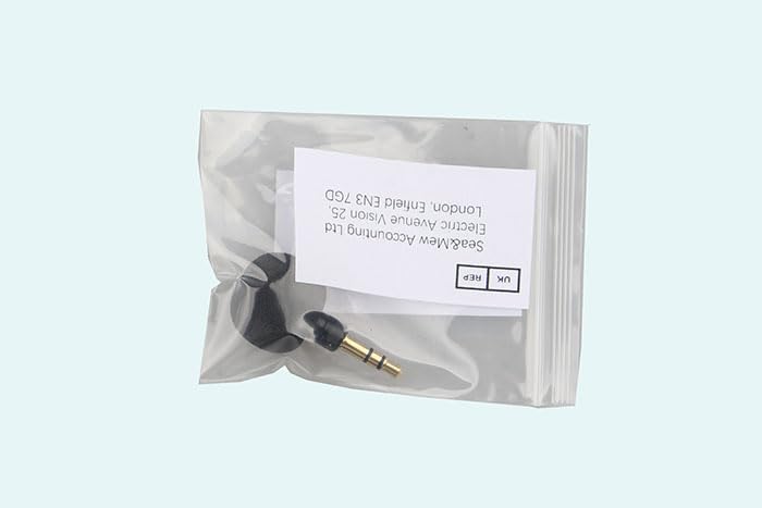 Mini Micrófono Estéreo Plug and Play Compatible con Teléfonos Móviles Negro de 3,5 mm para Grabación con Cancelación de Ruido