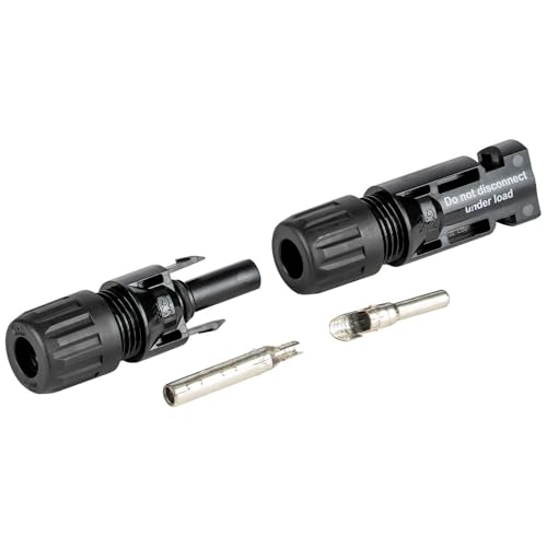Klein Tools 92919S Juego de herramientas solares con cortador, pelador, engarzador, llaves y conectores fotovoltaicos para montaje e instalación de cables de panel solar