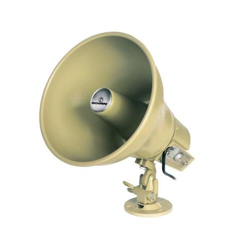 Bocina Amplificada Bogen Negra con Control de Volumen 15 W