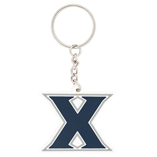 Xavier University - Llavero para llaves de coche (PVC A), color rojo, talla única, Red, One Size