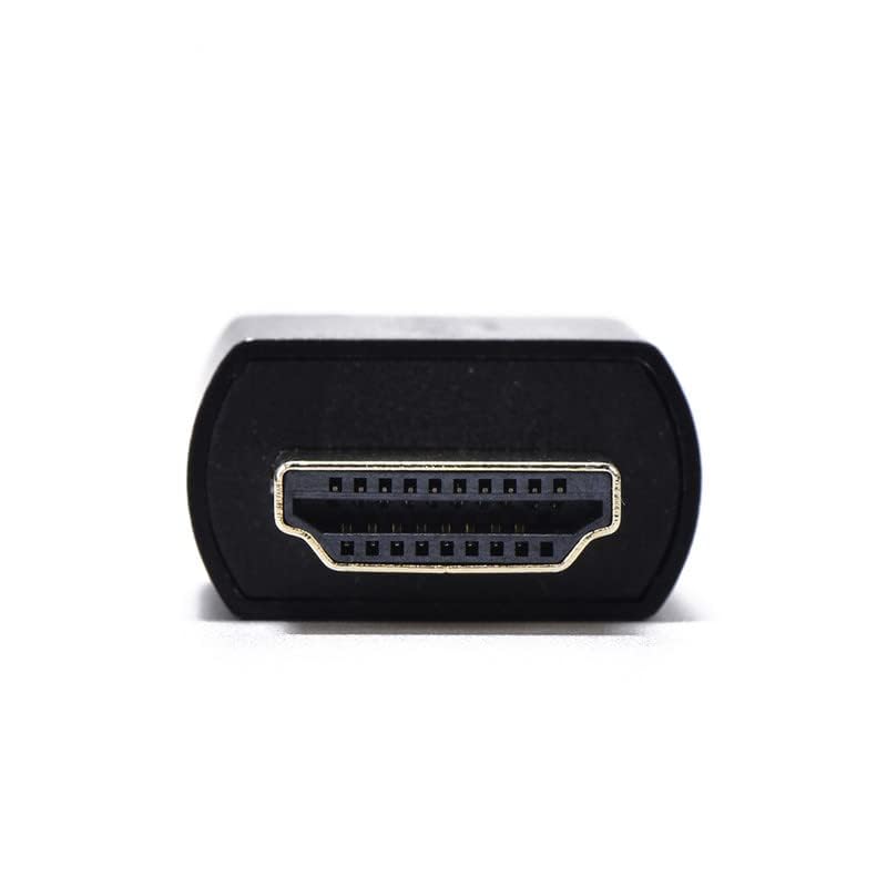 EVanlak 3rd Generrtion Hdmi Edid Emulador Passthrough eliminado Adaptador de emulador Funciona con Mac Thunderbolt a HDMI Switches/Extender/Receptor AV/Divisores de vídeo 4 K - 3840 x 2160 @60