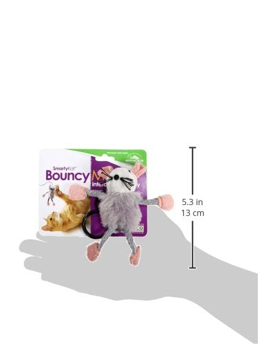 Juguete de Peluche SmartyKat ratón Hinchable para Gatos Talla única