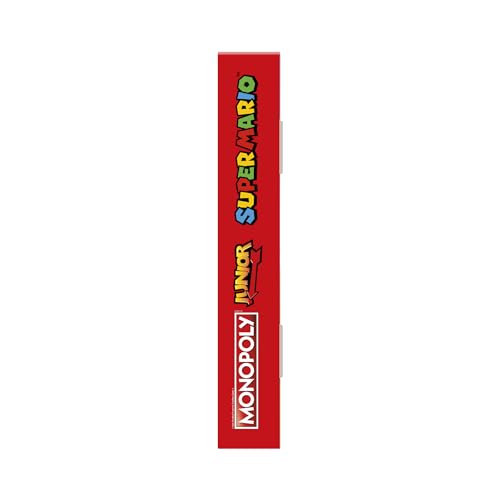 Hasbro Gaming Monopoly Junior: Super Mario Juego de Mesa con 1 Tablero, 2 Dados, Accesorios e instructivo para 2 a 4 Jugadores a Partir de los 5 años