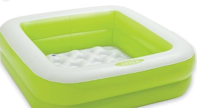 Intex Square Baby Pool - Pink