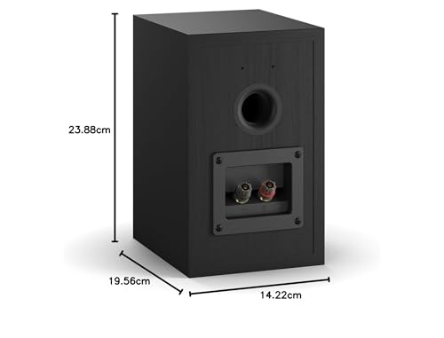 Dali Spektor 1 100W Negro altavoz - Altavoces (De 2 vías, Alámbrico, 100 W, 59 - 26000 Hz, 6 Ohmio, Negro)
