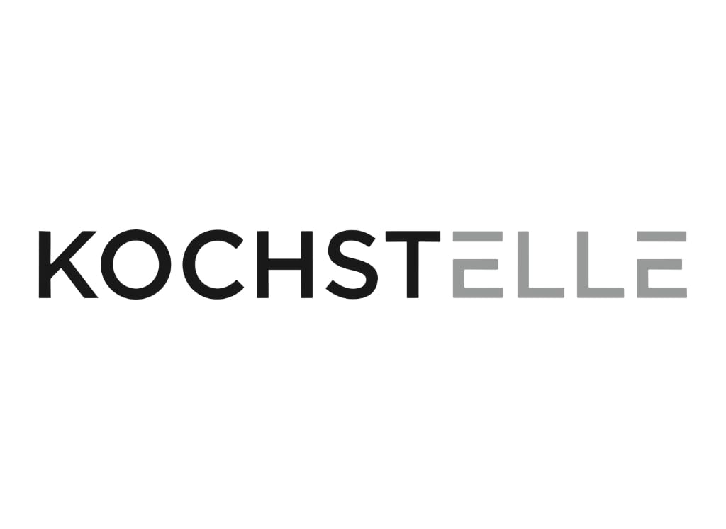 KOCHSTELLE - Set de 3 Sartenes Antiadherentes Marca Kochstelle, Aluminio Inoxidable con Revestimiento de Granito, 20, 24 y 28 cm - Sin Tóxicos, Mango de Silicona, Compatible con Inducción y Gas.
