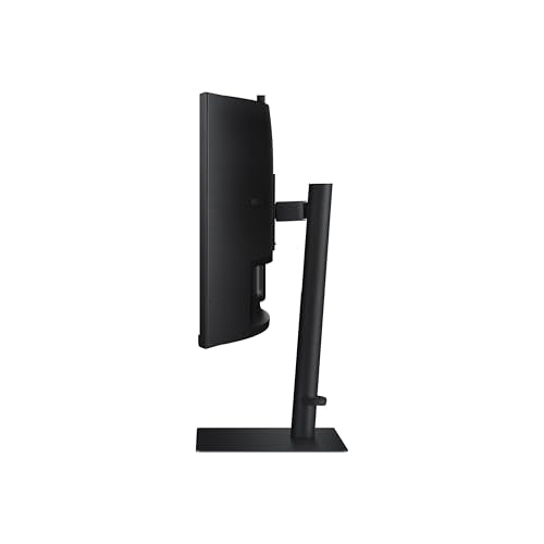 SAMSUNG Monitor de computadora curvado ViewFinity S65VC Series Ultra-WQHD de 34 pulgadas, 100Hz, AMD FreeSync, HDR10, USB-C, altavoz incorporado, cámara, interruptor KVM, cuidado de los ojos, embalaje