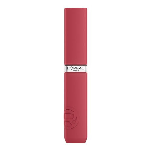 L'Oréal Paris, Infallible Matte Resistance Nudes, Labial Líquido Mate Larga Duración 16hr, Color Intenso con Ácido Hialurónico, Tono First Move 665, 5ml