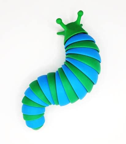 Juguete Sensorial Toy Jam Verde Azul Babositas para Estrés y Ansiedad