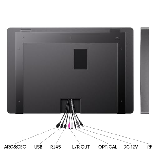 Espejo Mágico de Baño SYLVOX LED 1080P Resistente al Agua Montaje en Pared 24 Pulgadas 500NITS Doble Frontal