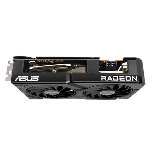Tarjeta Gráfica ASUS Radeon RX 7600 EVO OC Blanca con 8GB GDDR6 para Desempeño Mejorado