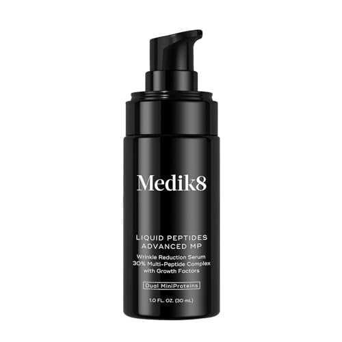 Medik8- Suero con 30% de péptidos: nuestro suero con péptidos para el rostro ofrece una fórmula potente, diseñada para brindar una experiencia antienvejecimiento sin igual. Este suero facial para muj
