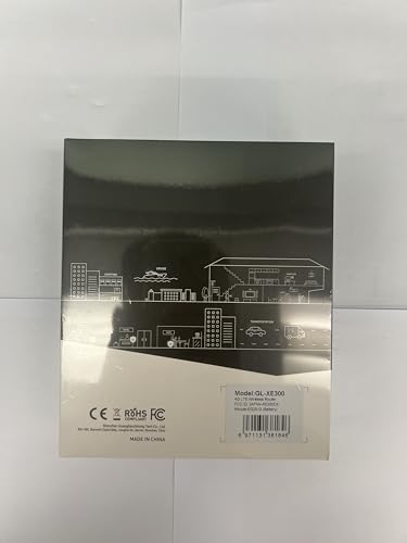 GL.iNet GL-XE300 (Puli) 4G LTE Industrial IoT Gateway, router/punto de acceso/extensor/WDS, OpenWrt, batería de 5000 mAh, OpenVPN, SSH remoto, WPA3, IPv6 (EG25G), versión global