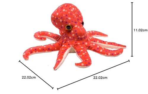 Peluches Wild Republic Pulpo Suaves y Blanditos 18 cm Relleno Reciclado para Bebés