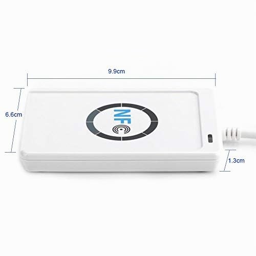 Lector y Grabador Inteligentes ACR122U RFID con SDK y 5 Tarjetas Mifare IC