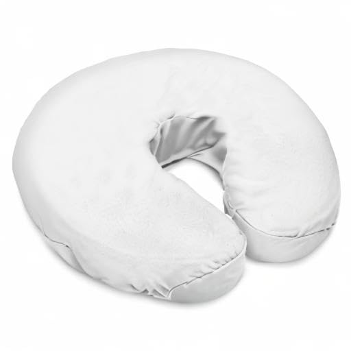 London Linens - Fundas para reposacabezas de microfibra (4 unidades), color blanco