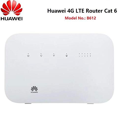 Huawei B612s-51d Home Router GSM desbloqueado 4G LTE CPE 300 Mbps Wi-Fi móvil + 4 RJ45 (4G LTE en bandas latinas y caribeñas de EE. UU.) hasta 32 usuarios