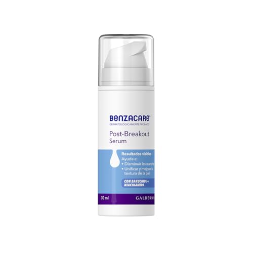 BENZACARE POST-BREAKOUT SERUM 30ml Serum Ligero y Libre de Aceites que Ayuda a Reducir las Manchas Post Acné Protegiendo la Barrera Natural de la Piel