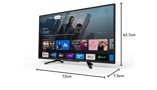 TV LED HD 32 Pulgadas Sony Negro con HDR y Google Assistant