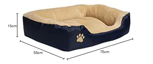 Camita Redonda Resistente PET TO BED Base Estable Micofibra Lavable para Mascotas