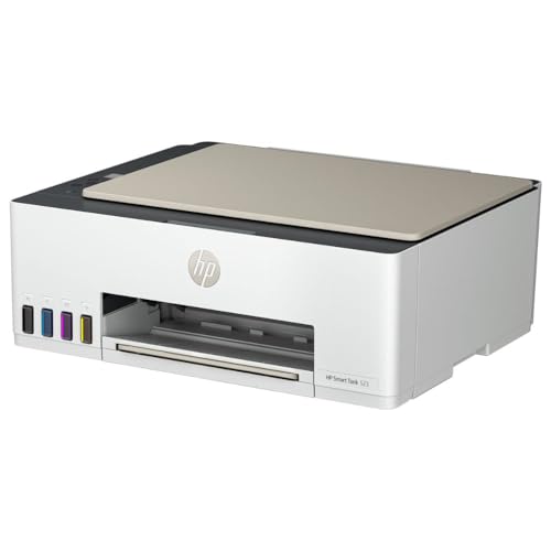 HP Impresora Multifuncional Smart Tank 523, Tinta Continua, Todo-en-Uno, Color, USB, DÚPLEX (Doble Cara) Manual, Impresión, Copiado, Escaneo, Garantía 1 año (4A8S2A)