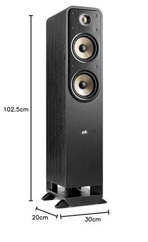 Polk Audio Signature Elite ES55 - Altavoz (Altavoz), Color Negro