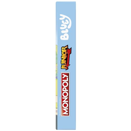 Juego de Mesa Monopoly Hasbro Gaming Junior Bluey Edition Azul Exclusivo para Niñas y Niños