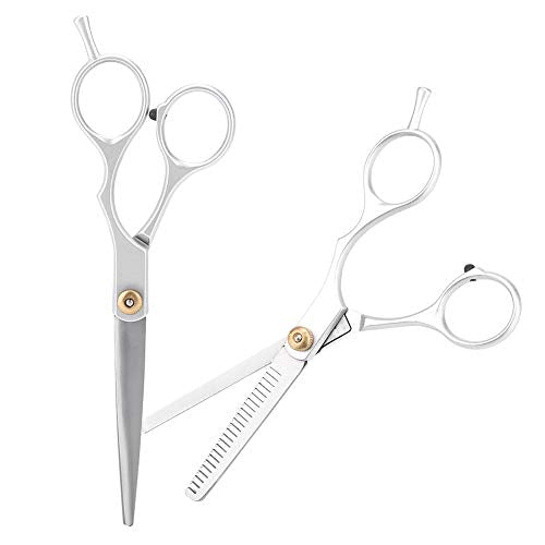 Tijeras para Cortar El Cabello, Acero Inoxidable 6 Pulgadas De Corte De Corte Limpio Tijeras Afiladas para Peluquería De Peluquería De Pastor