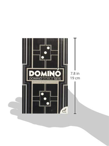 Juego de Mesa Dominó Novelty Corp Puntos Dobles 6 Estrategia y Diversión Juegos Familiares 28 Fichas
