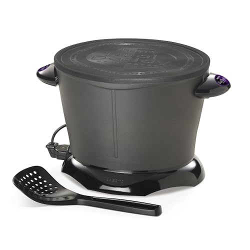 Freidora Eléctrica Presto DualDaddy negra